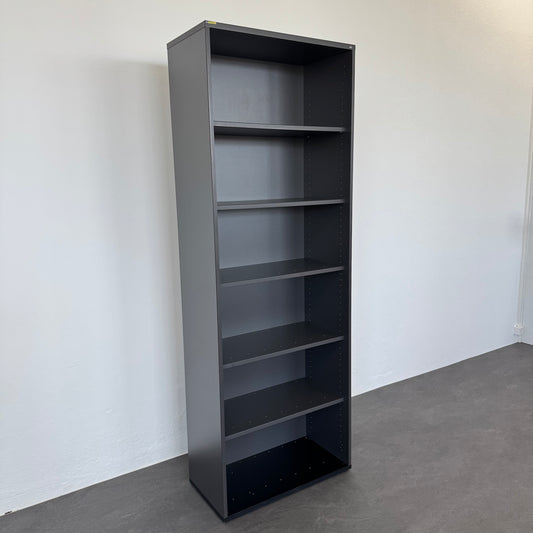 Elan Euroffice Ordner-Regal in Spanplatte Anthrazit