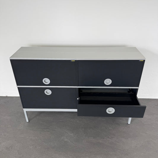 Denz D3 Sideboard mit Breitschublade offen