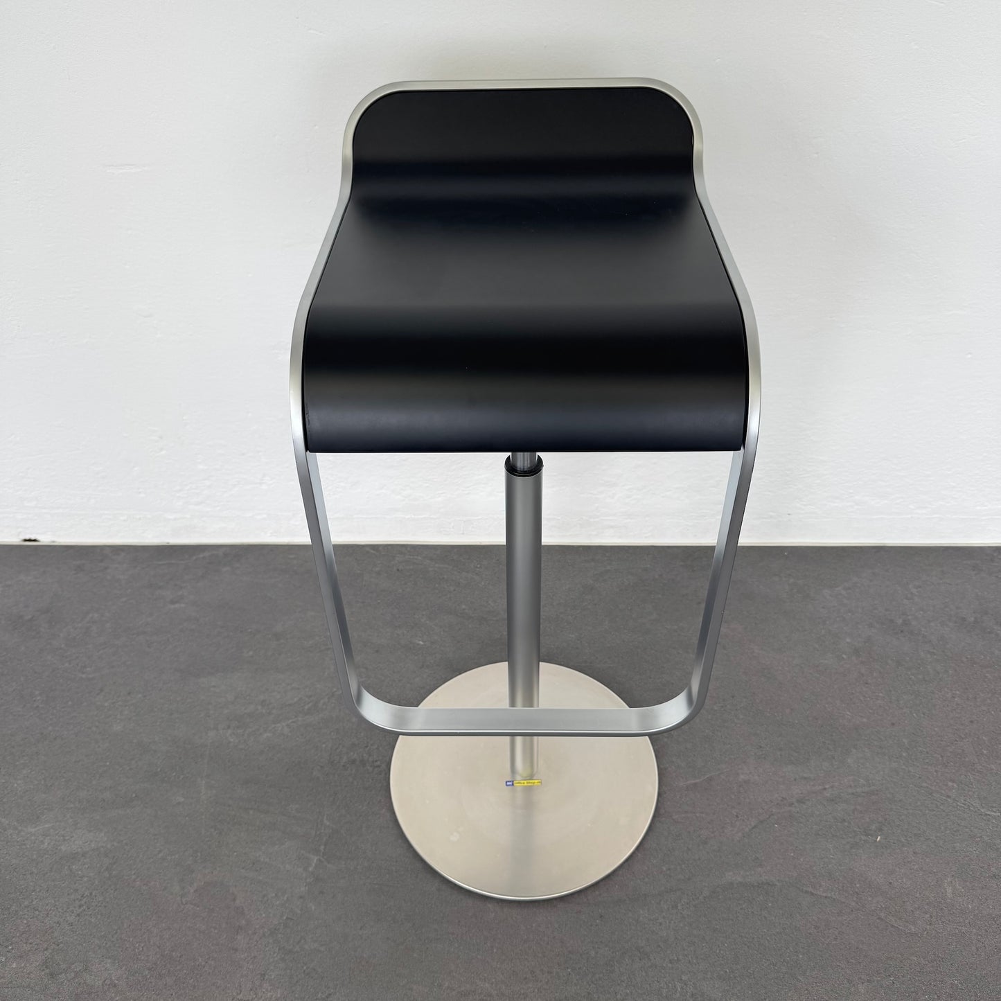 lapalma Lem S80 Barhocker Kunstleder Schwarz