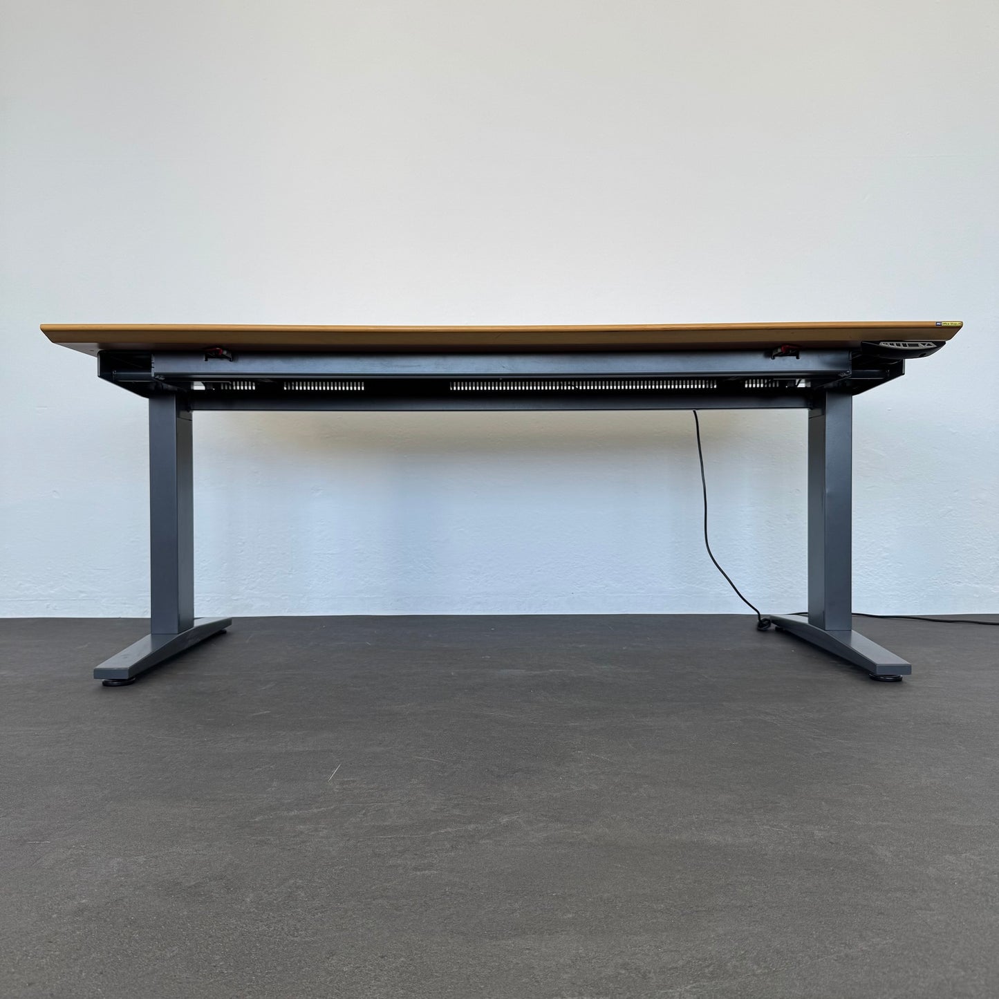 Ergodata System Desk Sitz-Steh Schreibtisch von unten