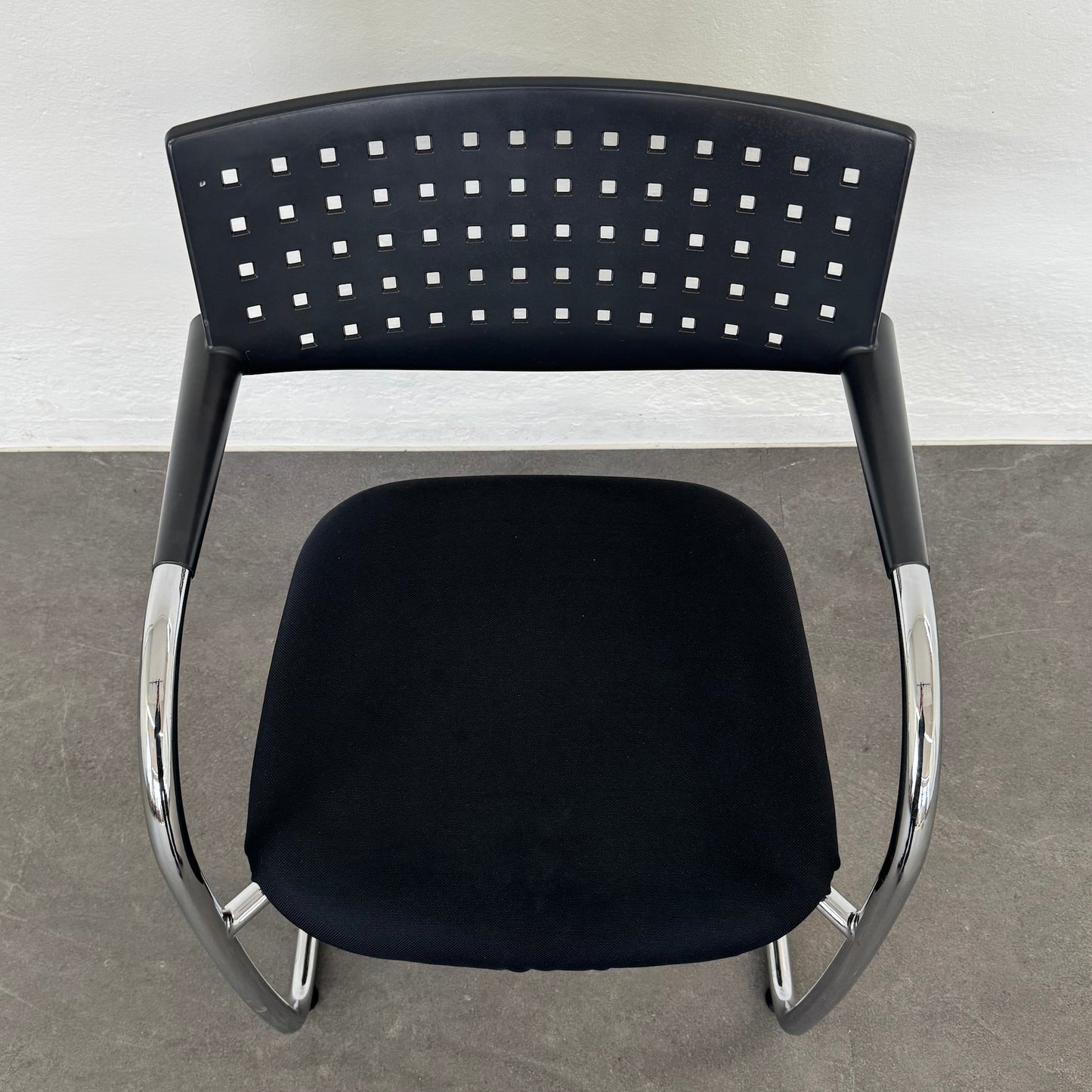 Vitra Visavis Freischwinger Ansicht von oben - 6038025