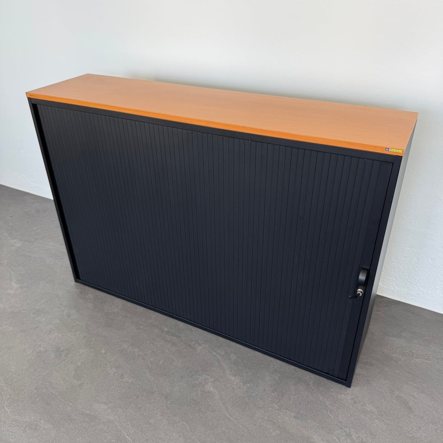 Lista Office Storage Lateralschrank mit Holzdeckblatt