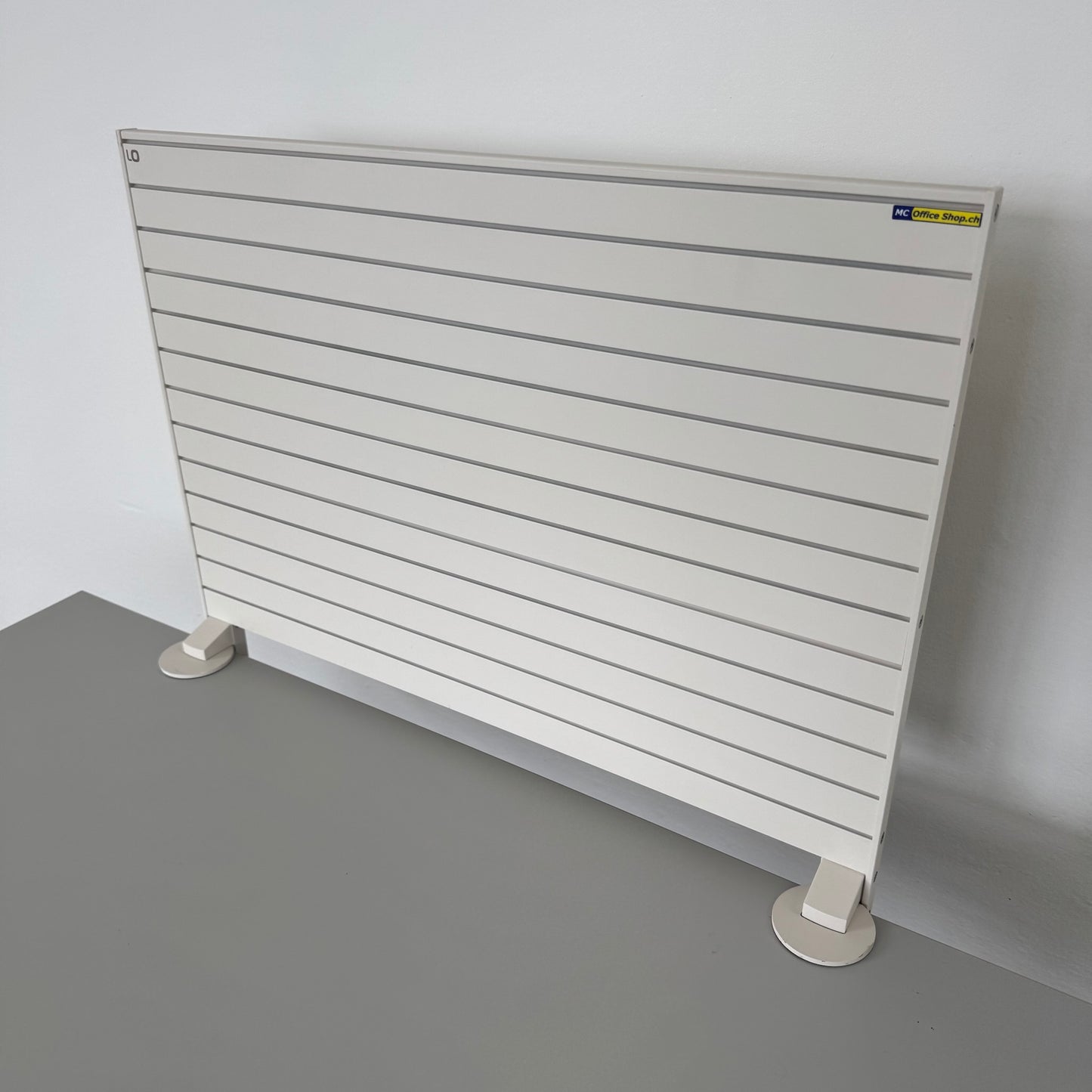 Lista Office Reflect Trennwand 370mm hoch
