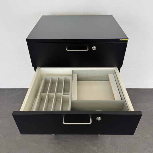 Top Design Elegante Roll-Caddy mit unterer Schublade offen