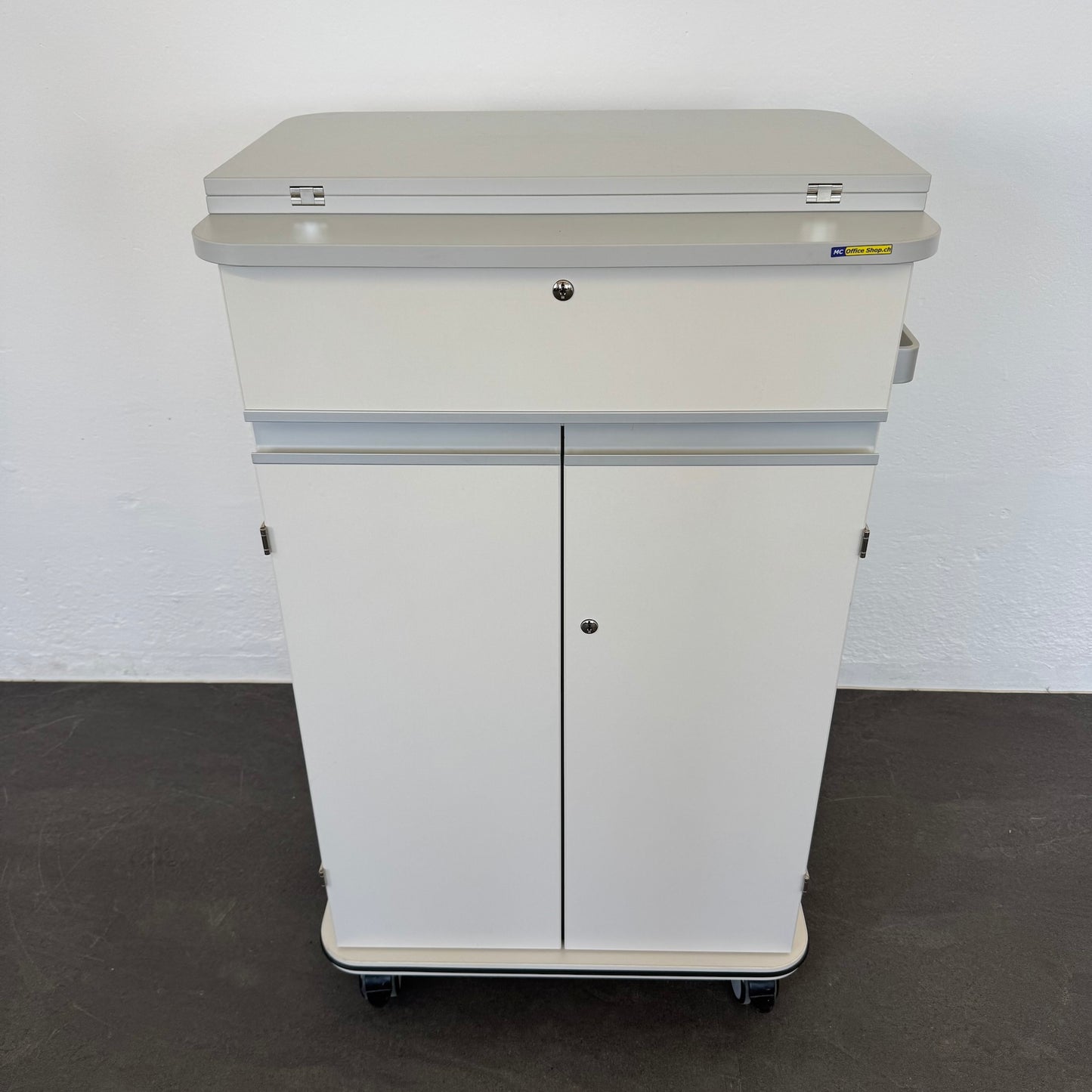 Haworth New City Maxi Caddy Spanplatte Weiss