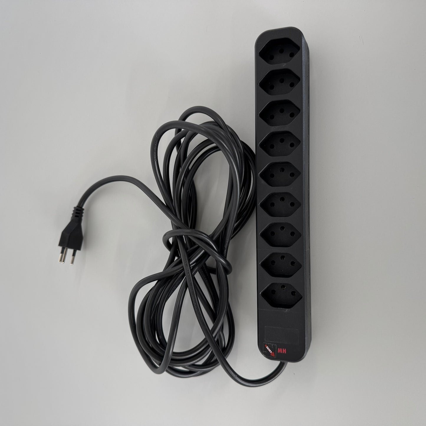 Max Hauri Swiss Line Mehrfachstecker Kunstoff Schwarz