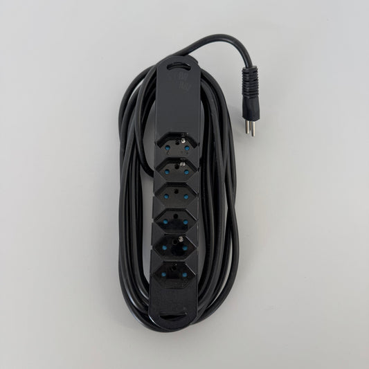 Steffen Steba Variabl Mehrfachstecker Magnetisch mit 6 Stromanschlüssen