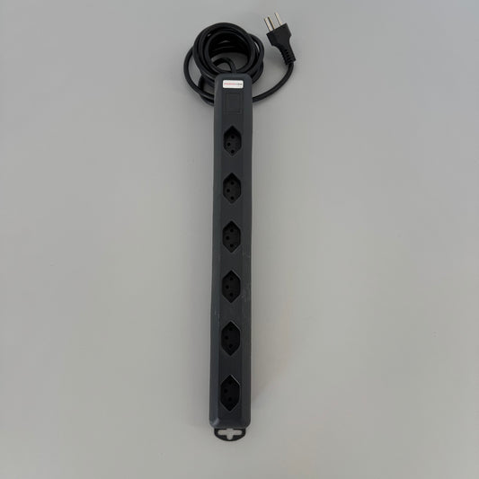 Steffen Linea Mehrfachstecker mit 6 Stromanschlüssen