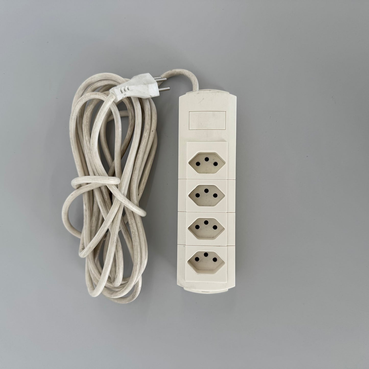 Max Hauri Prime Line Mehrfachstecker Kunstoff Weiss