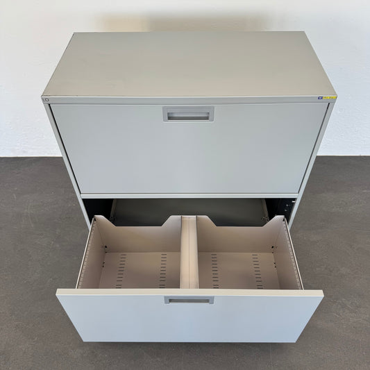 Lista Office Qub Modul-Kombination  mit Hängeregister offen