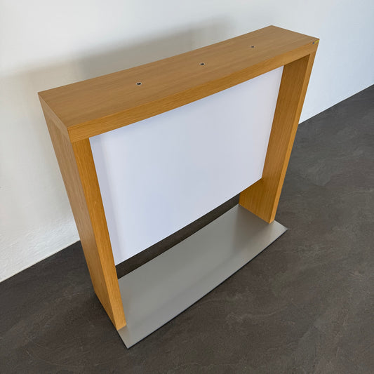 Gehri FlyBye Empfangs-Regal mit Wand in weiss