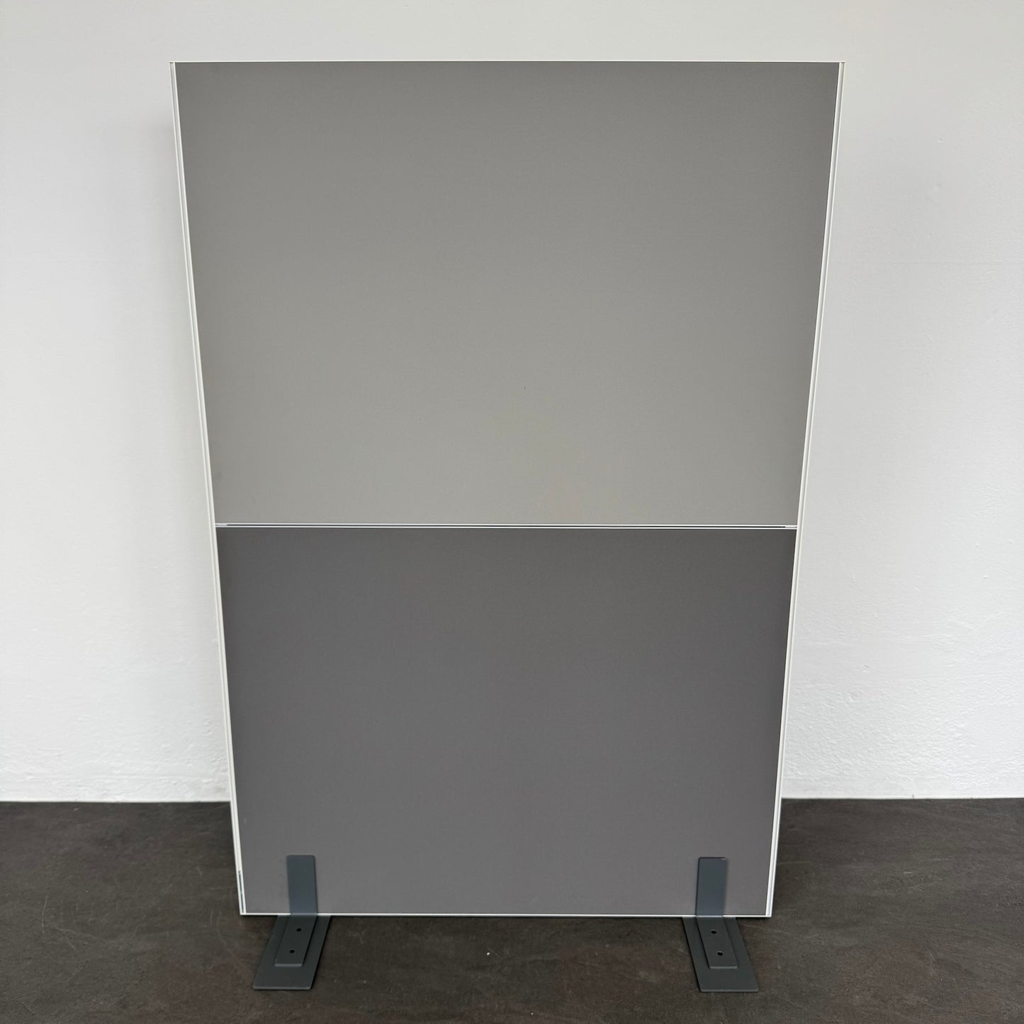 Steelcase Partio Wall Trennwand in Anthrazit und Grau