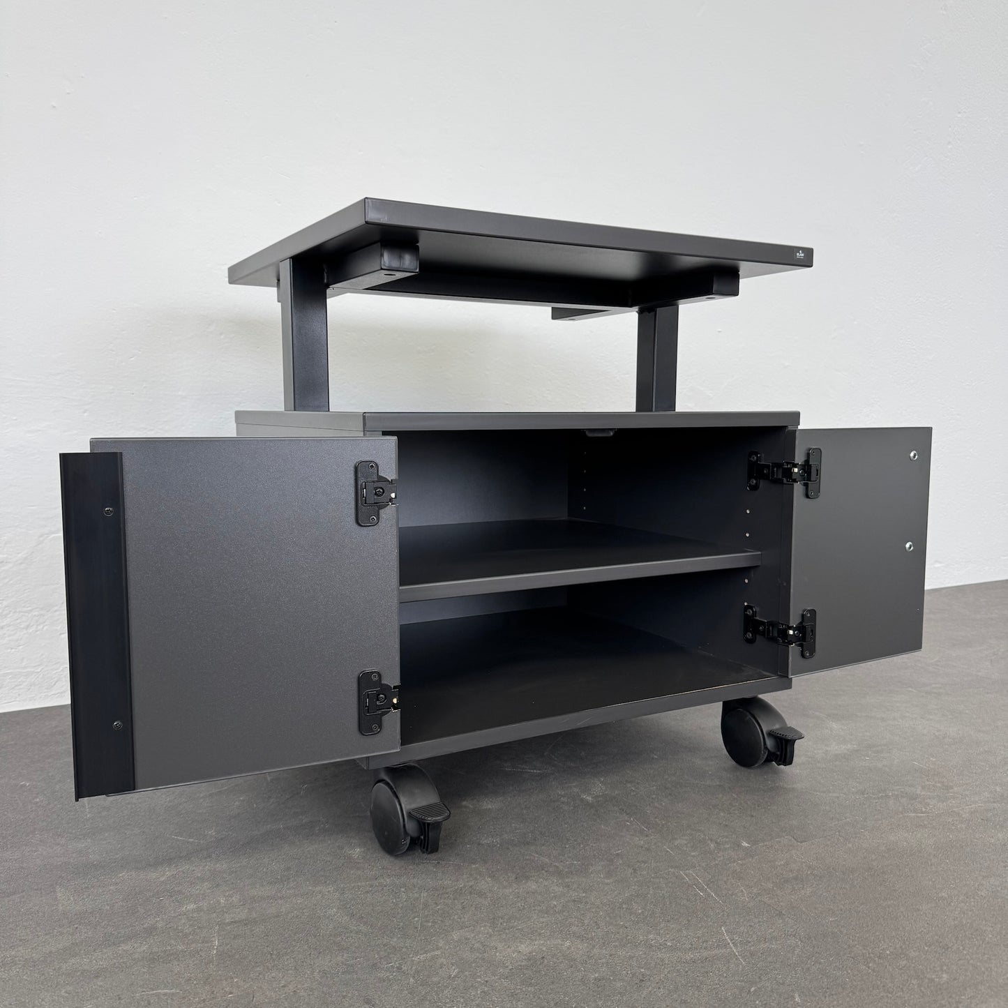 New City Flügeltür-Drucker-Caddy seitlich von unten