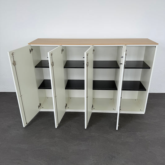 König + Neurath ACTA Classic Flügeltür-Aktenschrank 1800mm breit offen