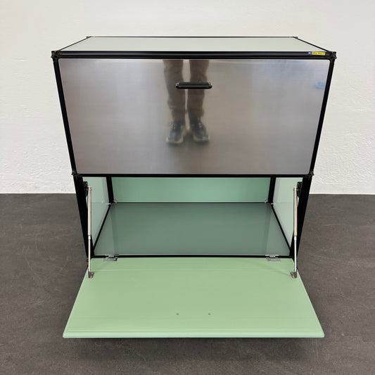 Vintage Design Bauhaus Style Sideboard für 2 Ordner-Reihen