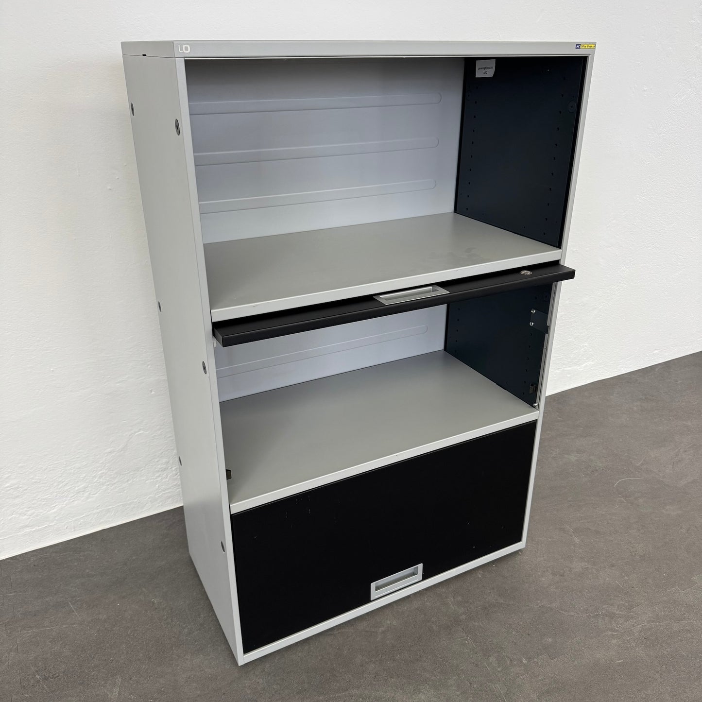 Lista Office Qub Modul-Kombination Klappe mitte offen