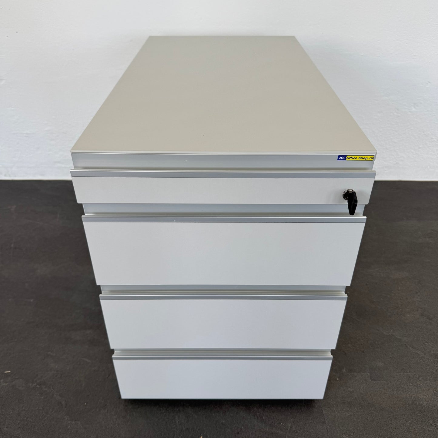 Denz D3 Unterstell-Korpus Spanplatte Weiss