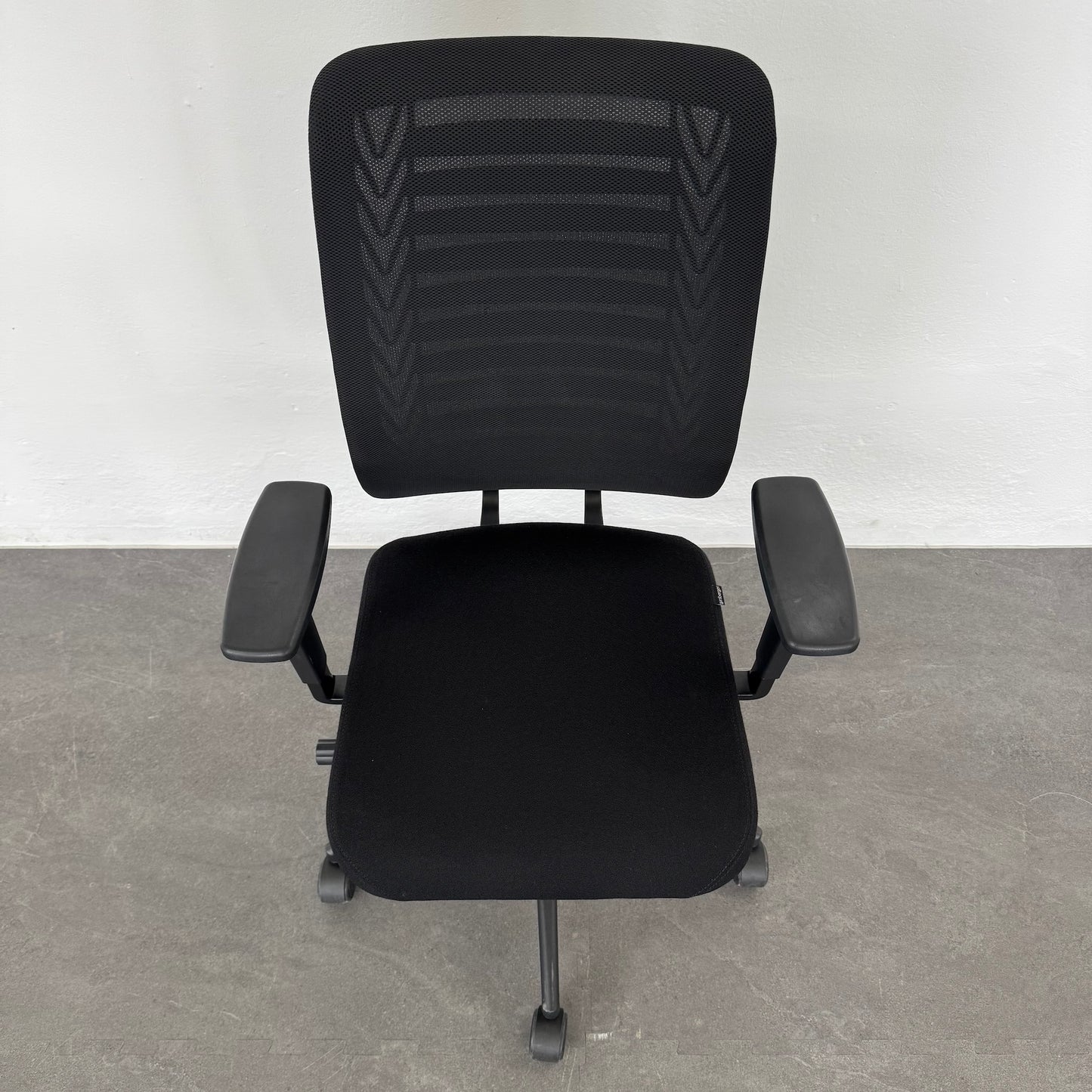 Girsberger Reflex Bürodrehstuhl Ansicht von oben