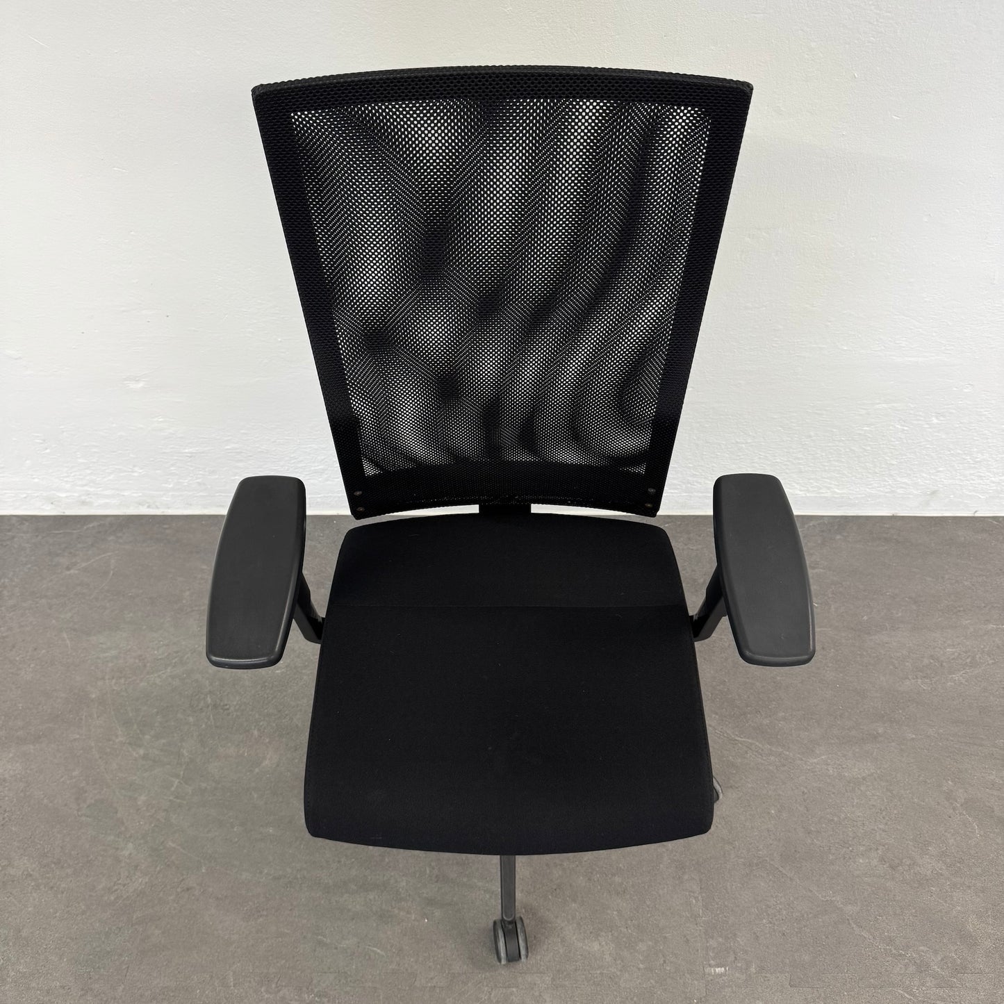 Züco Cubo Bürodrehstuhl Ansicht von oben