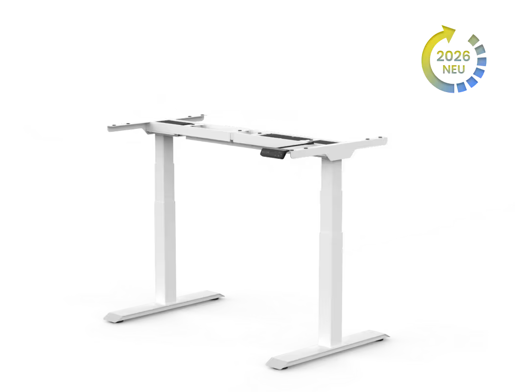 Flexispot E7W Sitz-Steh-Schreibtischgestell in Weiss - 6039965
