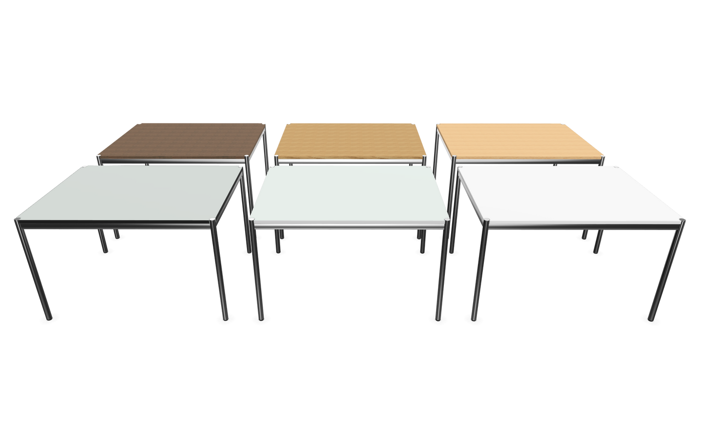 Dietiker Atos II Besprechungstisch - HPL Platte - Pearl White