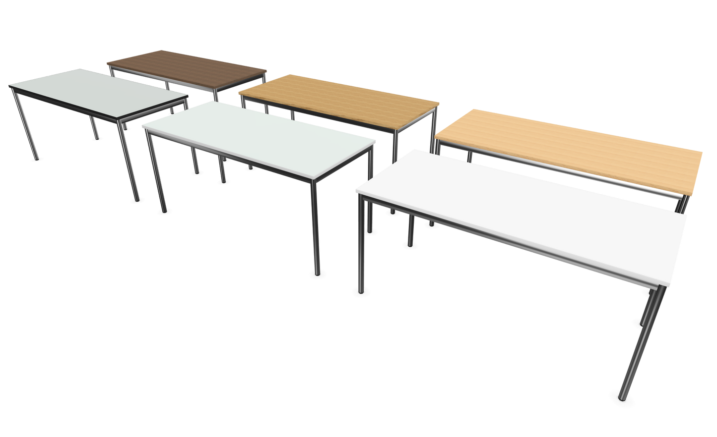 Dietiker Atos I Besprechungstisch - HPL Platte - Global Beech