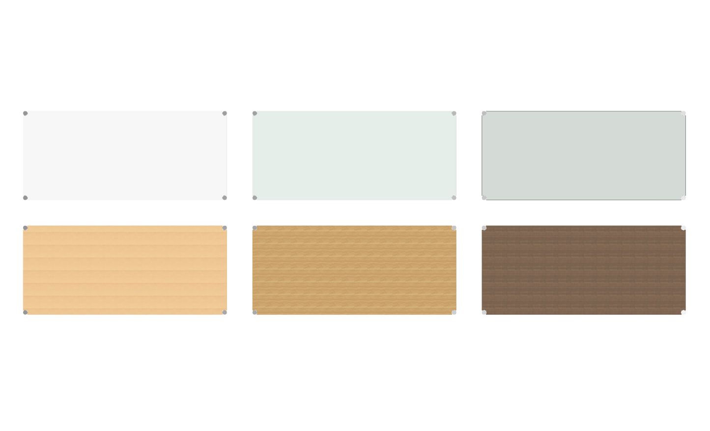 Dietiker Atos II Besprechungstisch - HPL Platte - Silver Grey