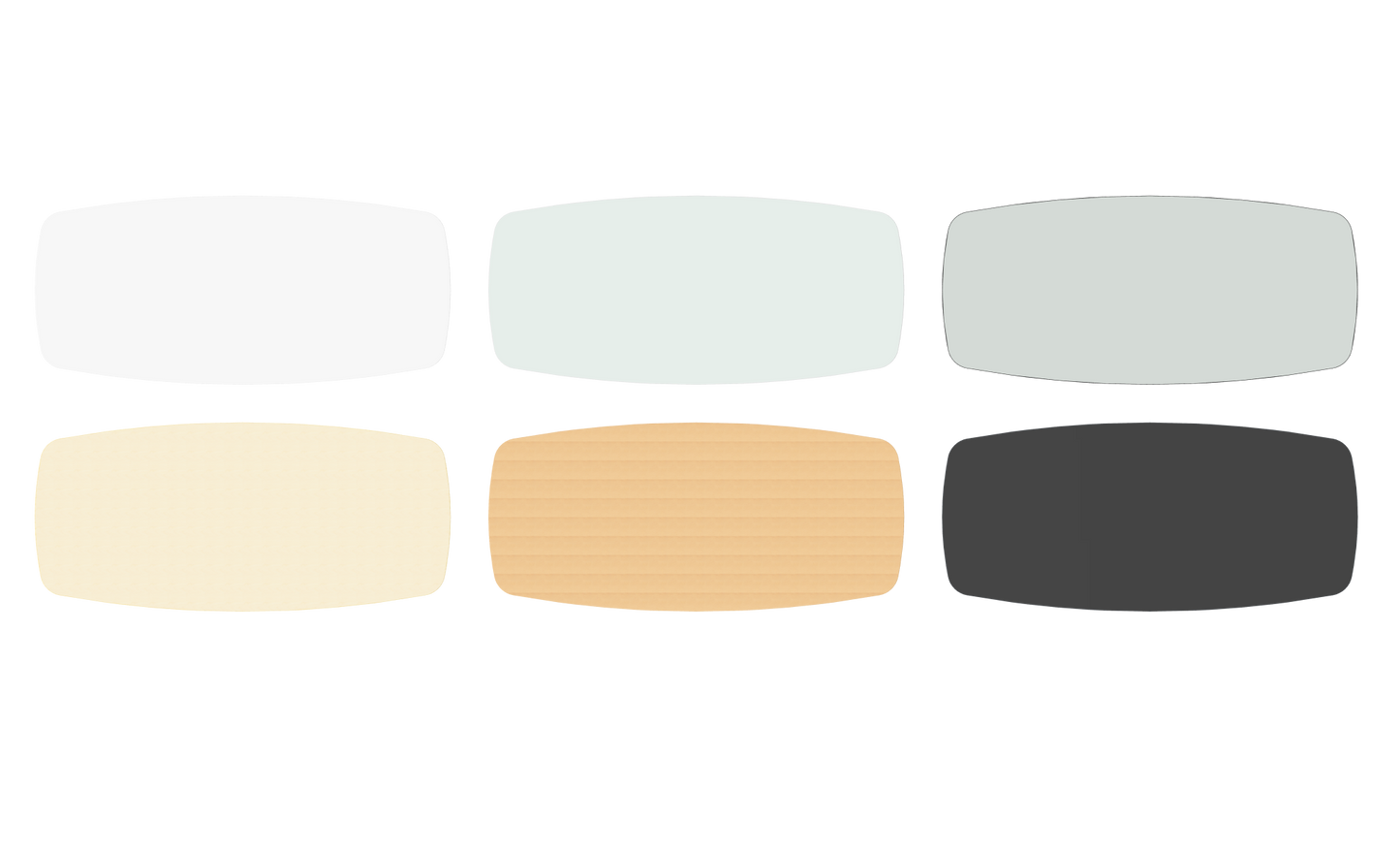 Dietiker Felber T14 Sitzungstisch - HPL Platte - Silver Grey