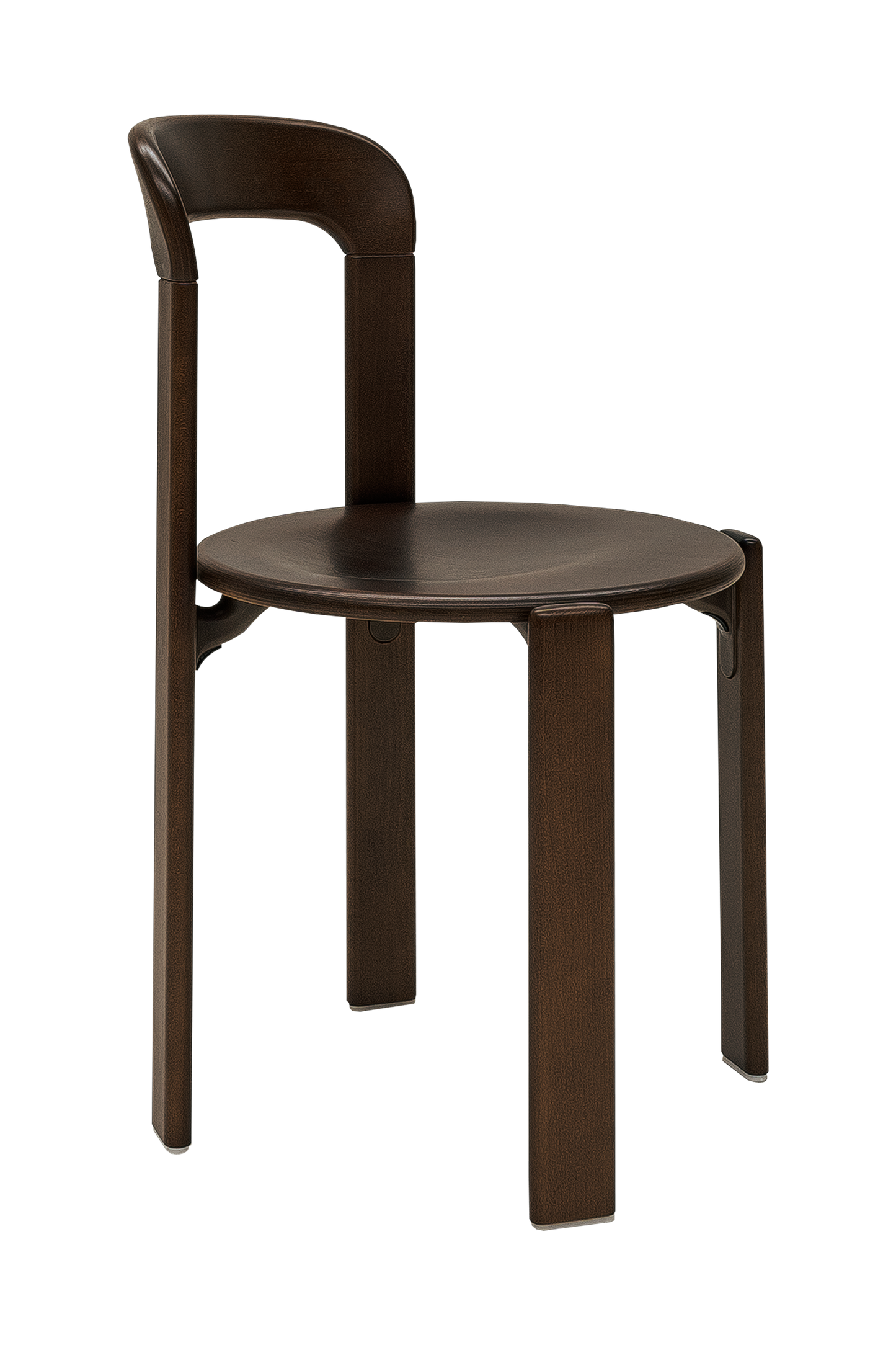 Dietiker Rey Stuhl - Holz verleimt und geformt - D 169 Buche havanna-braun