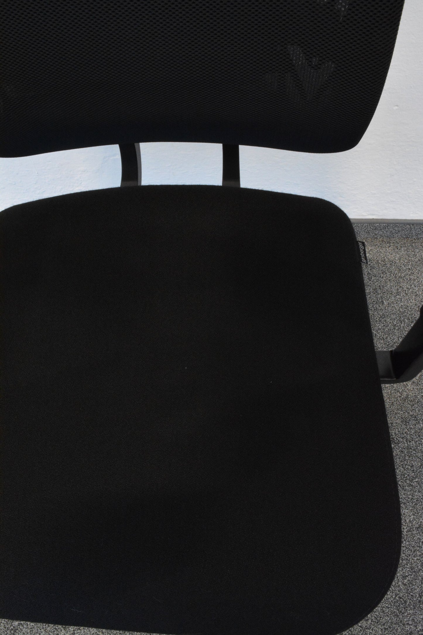 Girsberger Girsberger Reflex Bürodrehstuhl mit Armlehnen - Stoff - Schwarz