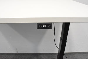 König Neurath Active.T SE Sitz-Steh Schreibtisch elektrisch höhenverstellbar von 640-1290mm - 1400x800mm - Holz - Reinweiss