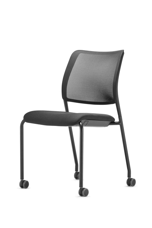 Trend Office to-sync meet mesh - Stoff - Schwarz