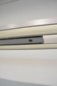 Trilux Indirekt-/Direktleuchte Dimmbar - mit Sensor - 2 x 54 Watt - Metall - Silbergrau