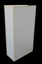 Laden Sie das Bild in den Galerie-Viewer, Stilo Classic Flügeltürschrank für 4 Ordner-Reihen 800mm breit - mit Schlüssel - Spanplatte - Weiss