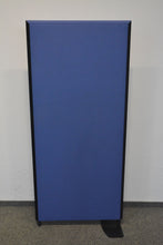 Laden Sie das Bild in den Galerie-Viewer, Preform Formfac5 Trennwand mit Klettverschluss freistehend 800x1800mm - Stoff - Blau