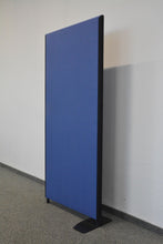 Laden Sie das Bild in den Galerie-Viewer, Preform Formfac5 Trennwand mit Klettverschluss freistehend 800x1800mm - Stoff - Blau