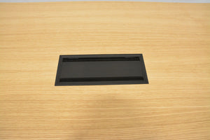 Haworth Connect Sitzungstisch fixe Höhe von 745mm - 2600x900mm - Spanplatte - Eichenfurnier