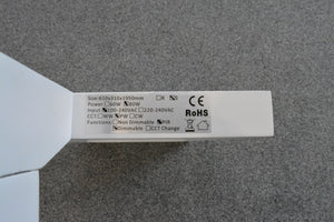 MC MyLight LED Maye F-S Indirekt-/Direktleuchte mit Sensor - Aluminium - RAL 9003 Signalweiss