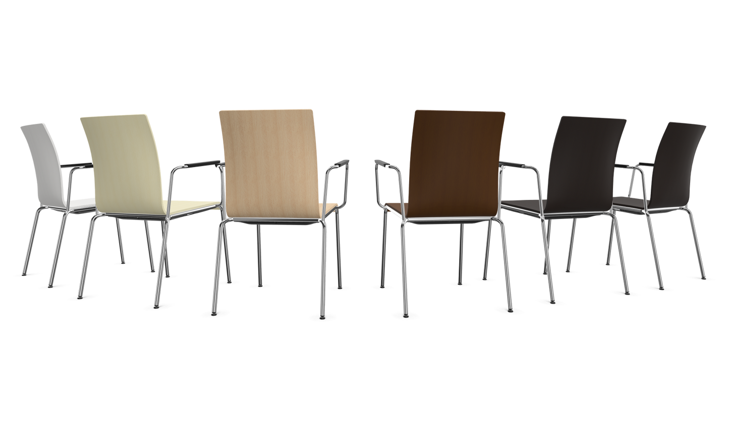 Dietiker Poro - Holz verleimt und geformt - D 314 weiss