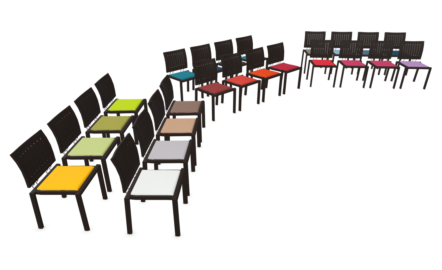 Dietiker Quadro W Stuhl - Stoff - Camira Xtreme Aruba