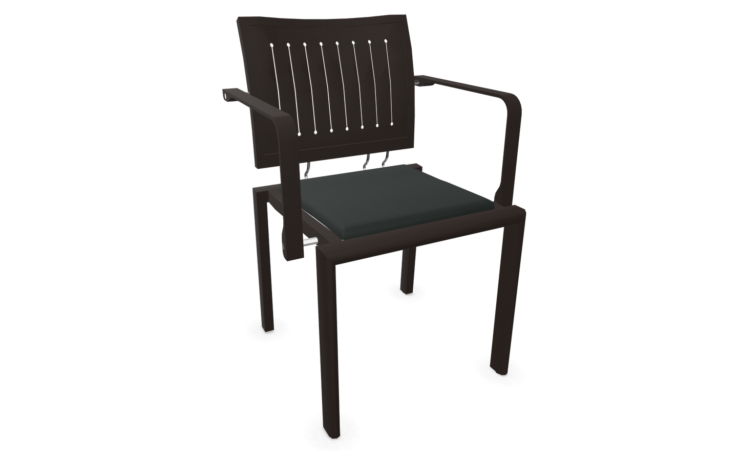 Dietiker Quadro W Stuhl - Stoff - Camira Xtreme Havana