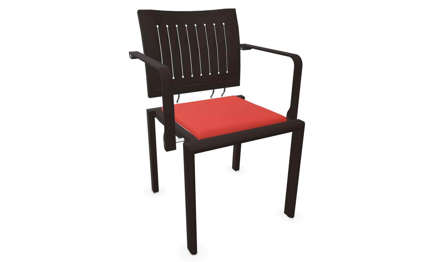 Dietiker Quadro W Stuhl - Stoff - Camira Xtreme Lobster