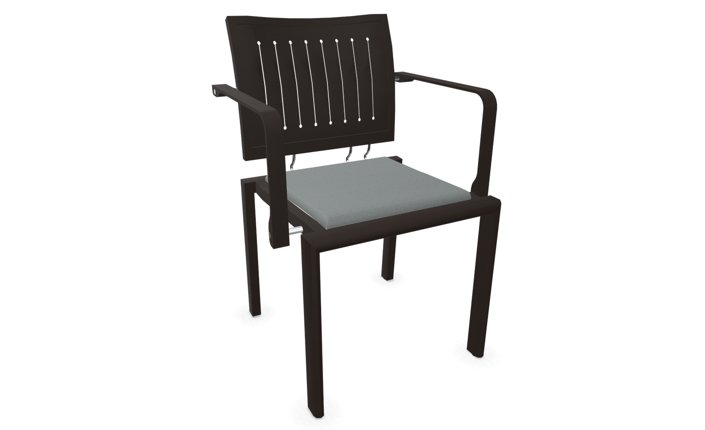 Dietiker Quadro W Stuhl - Stoff - Camira Xtreme Blizzard