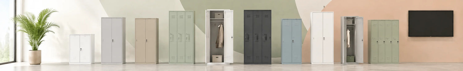 Garderobenschränke & Garderoben Occasion – Hochwertige gebrauchte Spindschränke, Kleiderschränke und Garderoben-Systeme für professionelle Eingangsbereiche