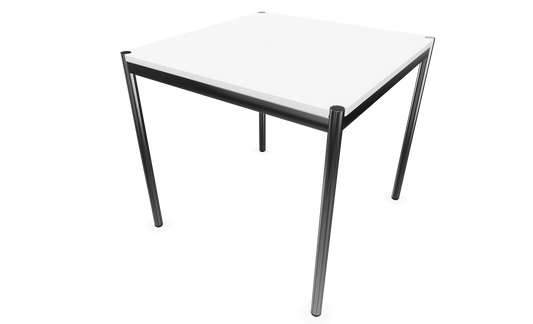 Dietiker Atos II Besprechungstisch - HPL Platte - Pearl White