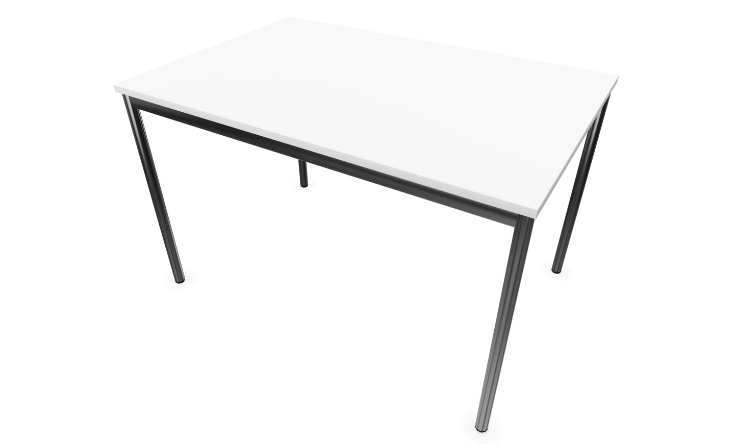 Dietiker Atos I Besprechungstisch - HPL Platte - Pearl White