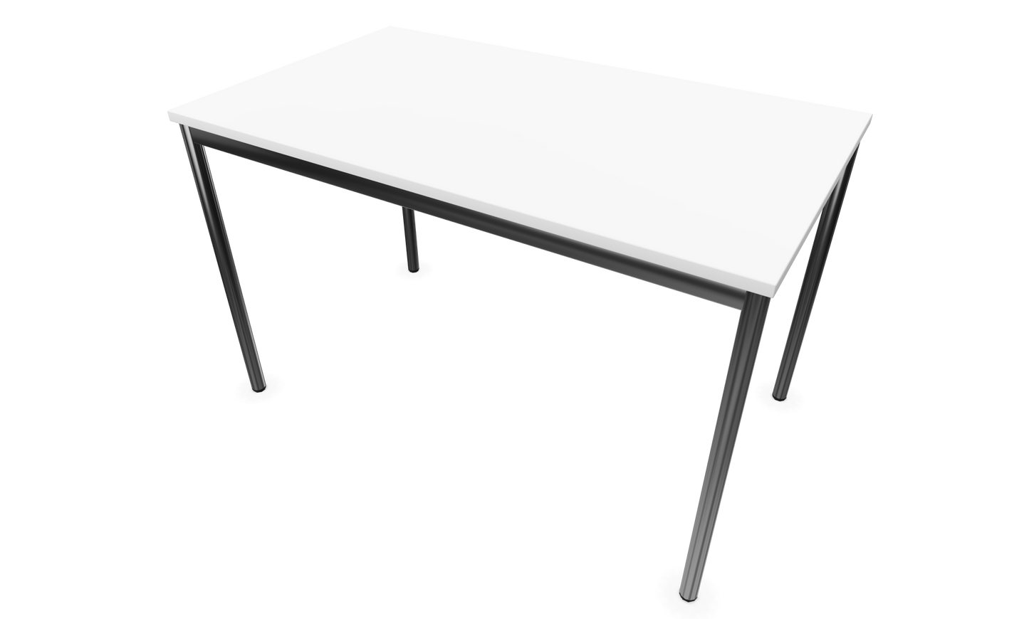 Dietiker Atos I Besprechungstisch - HPL Platte - Pearl White