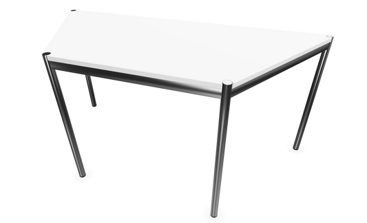 Dietiker Atos II Besprechungstisch Trapez - HPL Platte - Pearl White