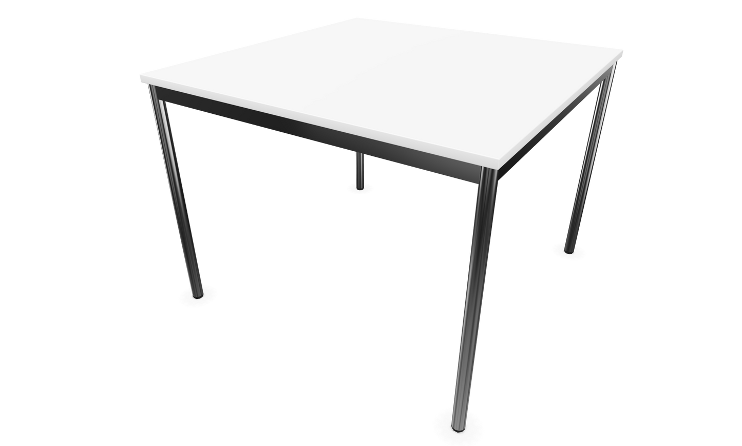 Dietiker Atos I Besprechungstisch - HPL Platte - Pearl White