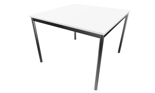Dietiker Atos I Besprechungstisch - HPL Platte - Pearl White